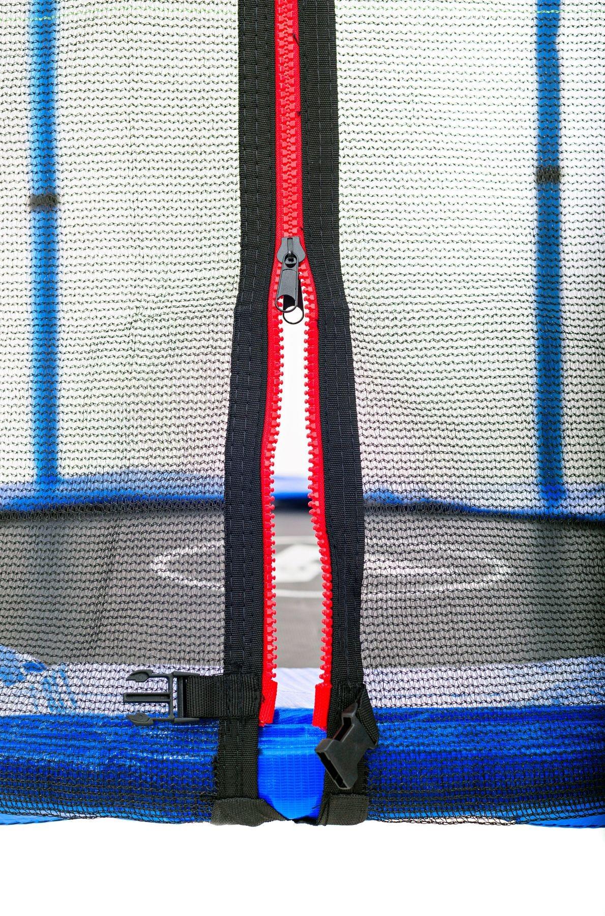 Батут Atleto з зовнішньої сіткою 140 см Синій - фото 3 Батут Atleto з зовнішньої сіткою 140 см Синій - фото 3