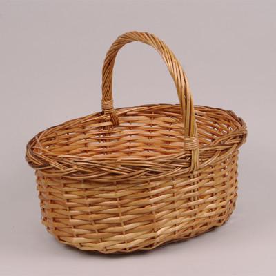 Корзина из лозы коричневая (45736)