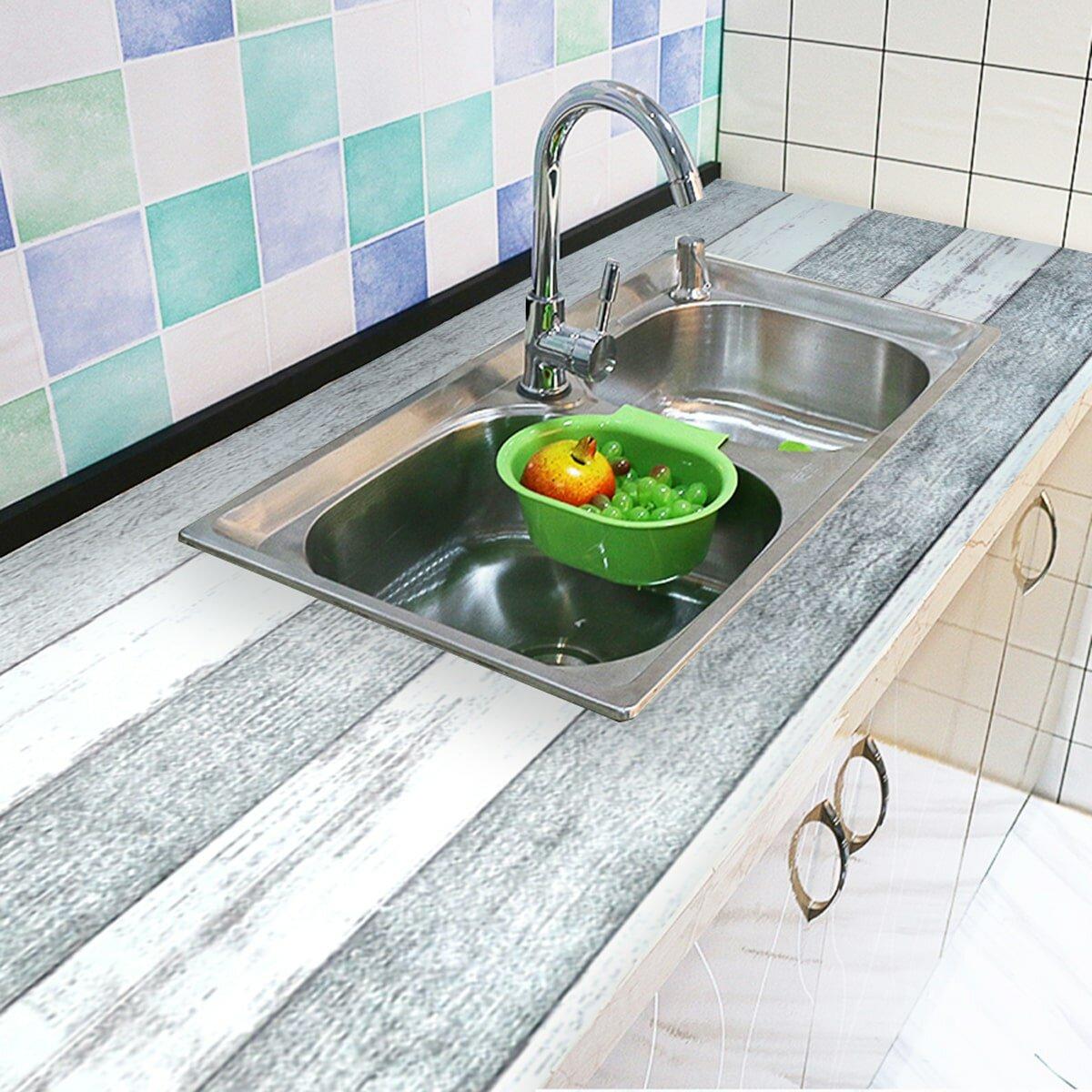 Плівка самоклеюча 0,45х10 м х0,07 мм Деревно-вугільна SW-00001265 - фото 5 Плівка самоклеюча 0,45х10 м х0,07 мм Деревно-вугільна SW-00001265 - фото 5