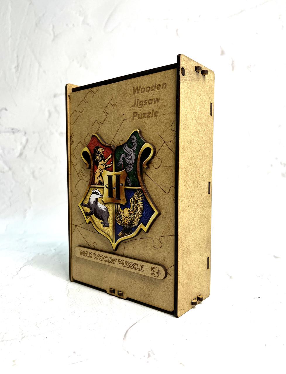 Пазл дерев'яний Max Woody Хогвартс (12231609) - фото 6 Пазл дерев'яний Max Woody Хогвартс (12231609) - фото 6