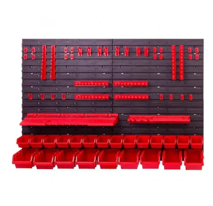 Панель для инструментов Kistenberg 115x78 см на 23 контейнера Красный (MIX503) Панель для инструментов Kistenberg 115x78 см на 23 контейнера Красный (MIX503)