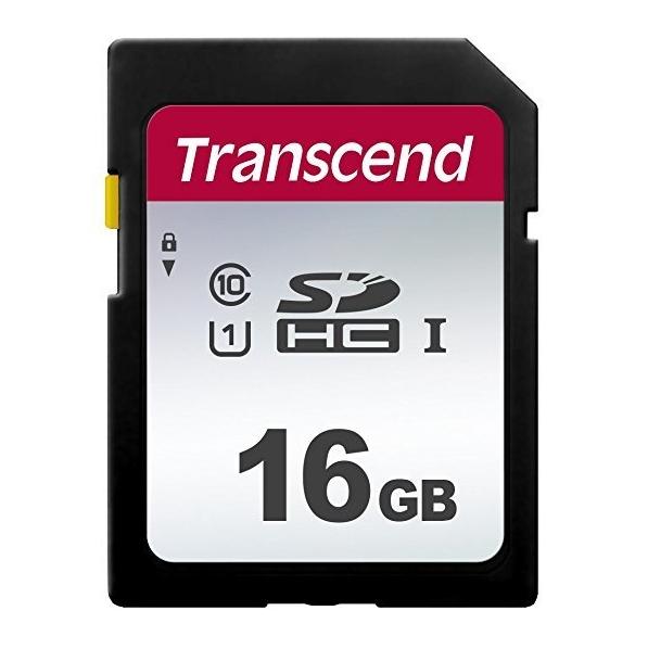 Карта пам'яті Transcend 16 Gb SDHC 300S C10 UHS-I (TS16GSDC300S) - фото 1