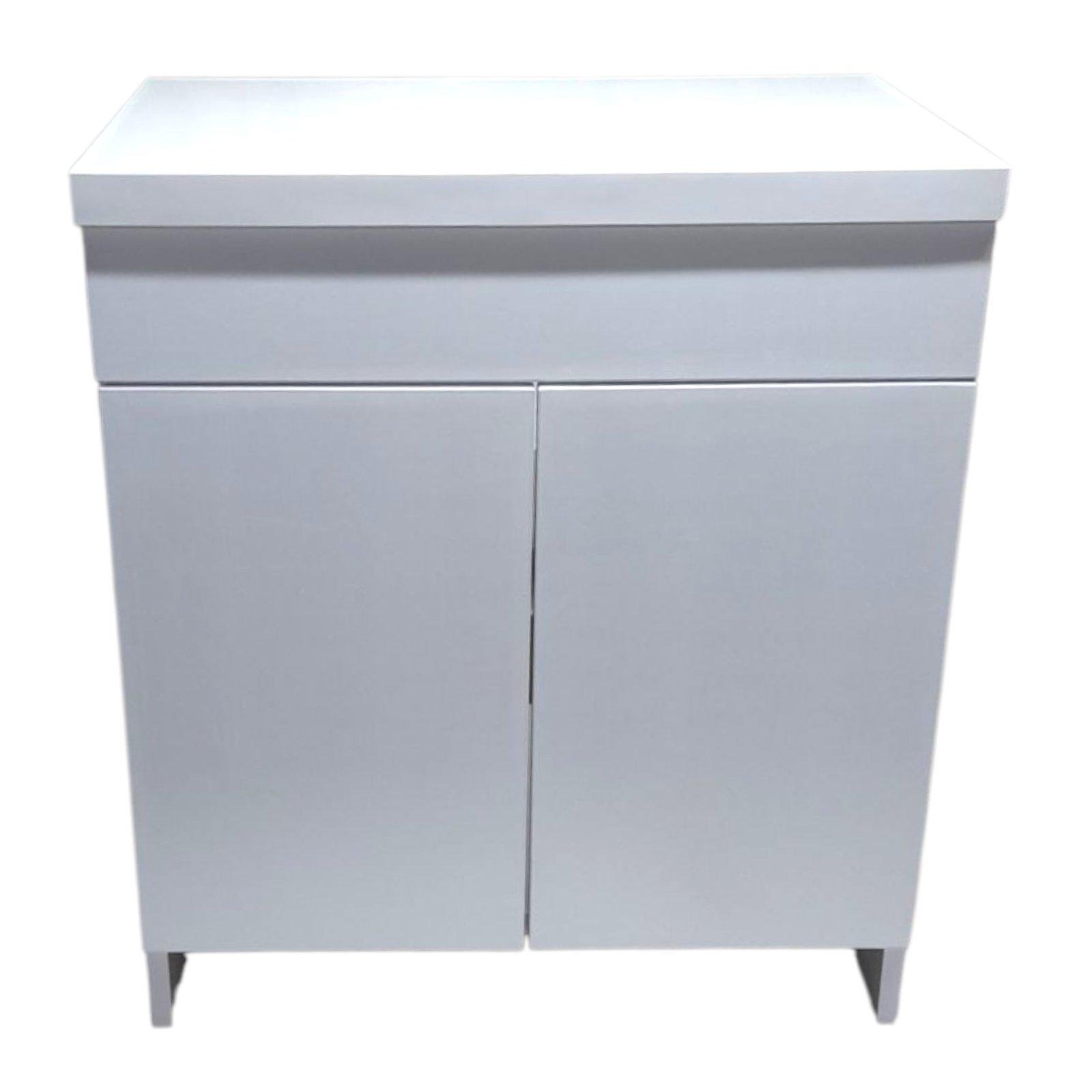 Тумба со столешницей для ванной комнаты пластиковая напольная 70 см (2336) - фото 2 Тумба со столешницей для ванной комнаты пластиковая напольная 70 см (2336) - фото 2