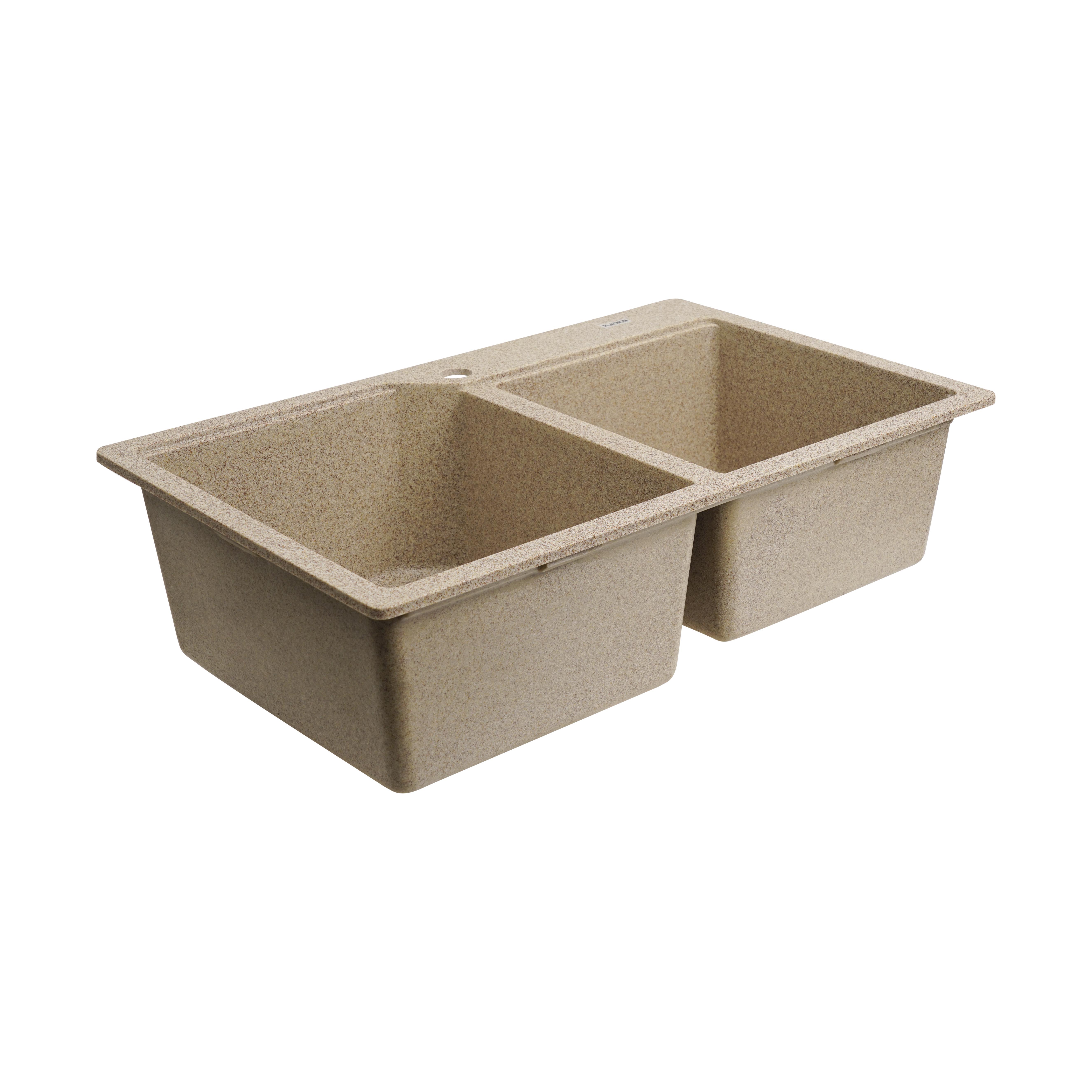 Мойка для кухни Platinum 7850 Harmony гранит матовый Карамельный - фото 3 Мойка для кухни Platinum 7850 Harmony гранит матовый Карамельный - фото 3