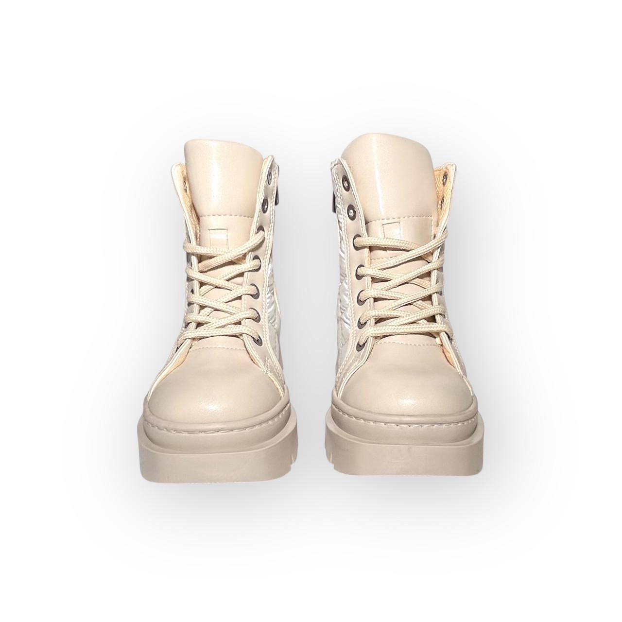 Черевики дитячі демісезонні Minican для дівчинки р. 31/19,5 см Бежевий (003) - фото 7 Черевики дитячі демісезонні Minican для дівчинки р. 31/19,5 см Бежевий (003) - фото 7