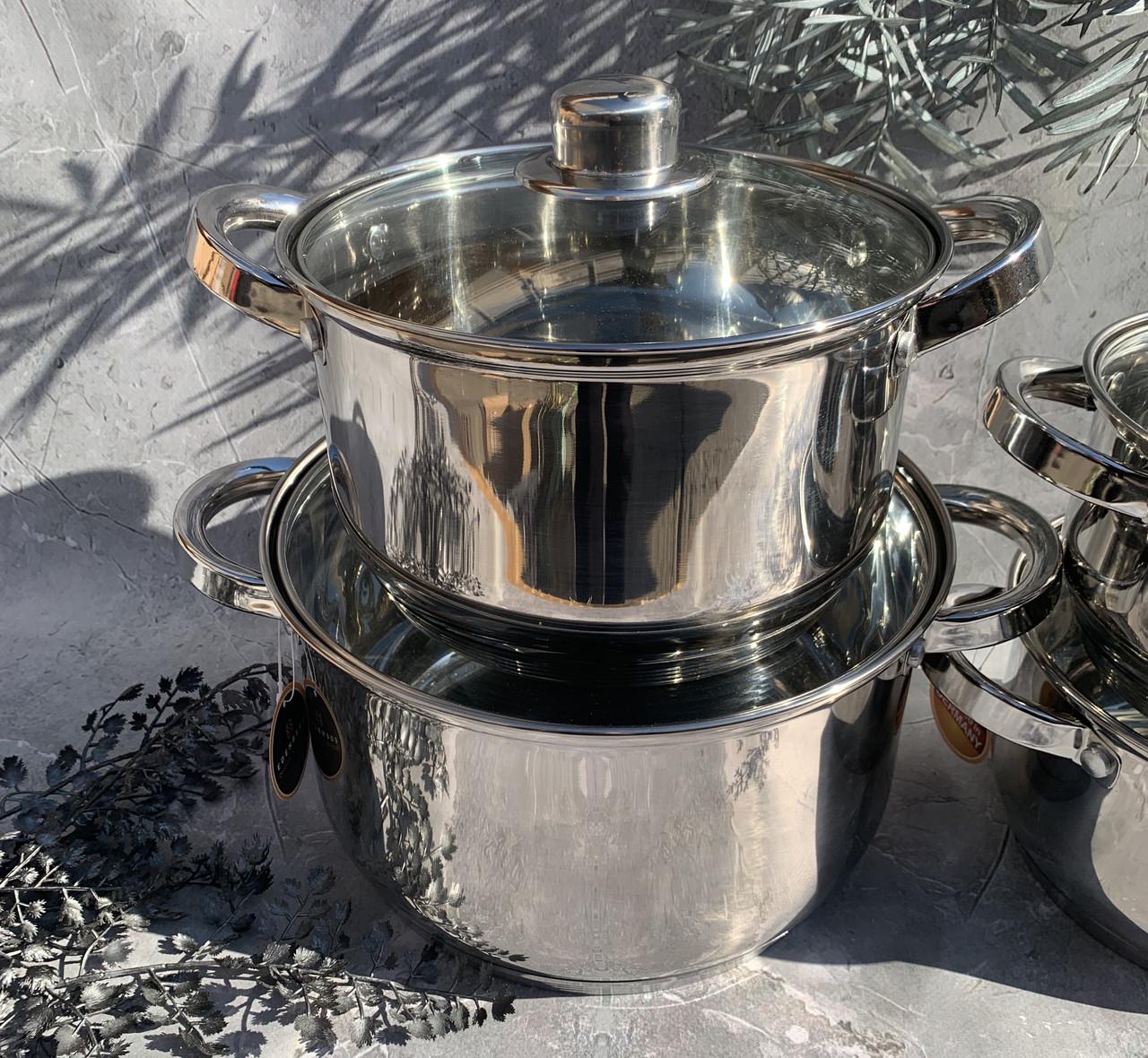 Набір каструль Edenberg EB-3734 8 пр. - фото 9 Набір каструль Edenberg EB-3734 8 пр. - фото 9