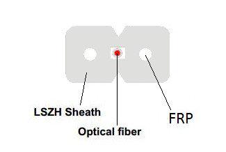 Кабель волоконно-оптический NG OPTICS FTTH-001-SM ADSS G657A2 Белый (22132534) - фото 2