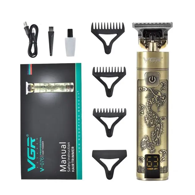 Триммер беспроводной VGR V-076 Золотистый (GR-05139)