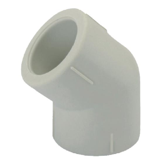 Уголок 45° KOER KP2567 PPR пайка 90 мм (63862)