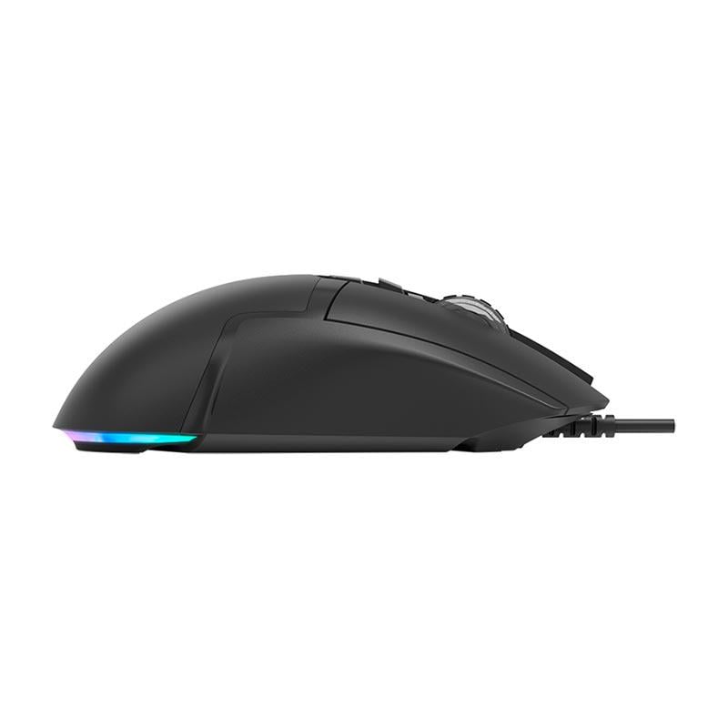 Компьютерная мышка игровая Xtrike ME GM-520 gaming RGB 800-12800 6 stepdpi USB Black (589430) - фото 6