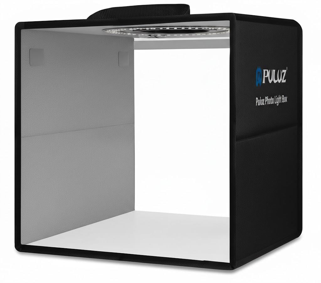 Фотобокс лайткуб PULUZ PU5032G з LED-підсвіткою та 6 фонами 30x30 см