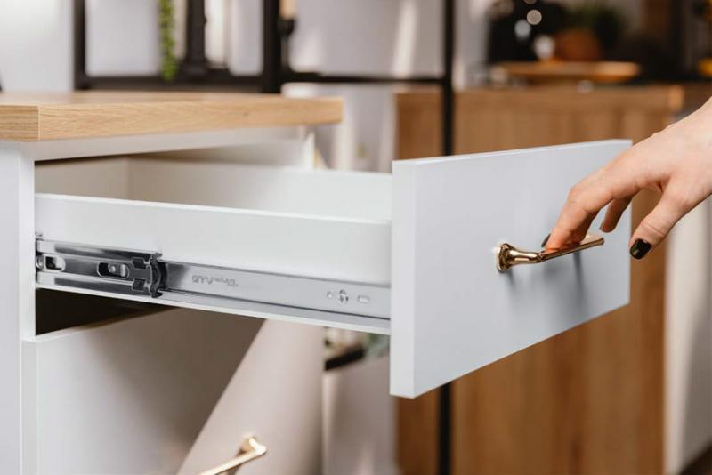 Комплект направляючих GTV Versalite Plus+ з доводчиком L 350 мм (PK-L-H45-350-B) - фото 4 Комплект направляючих GTV Versalite Plus+ з доводчиком L 350 мм (PK-L-H45-350-B) - фото 4