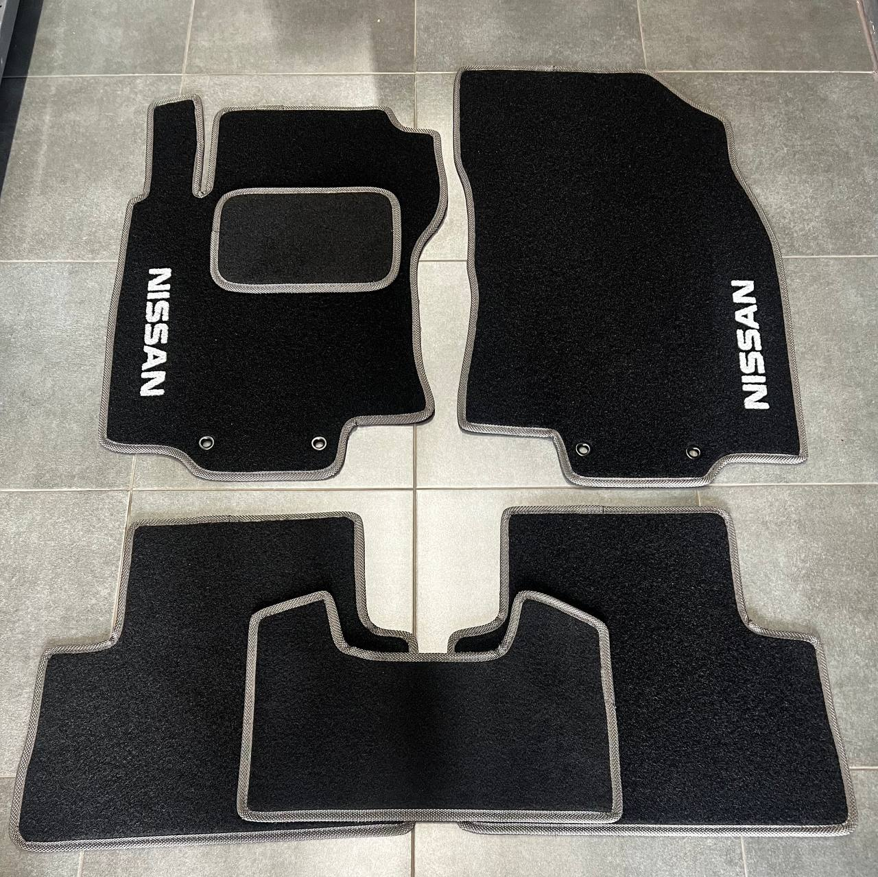 Коврики автомобильные ворсовые в салон для Nissan Rogue Sport 2016-н. в.