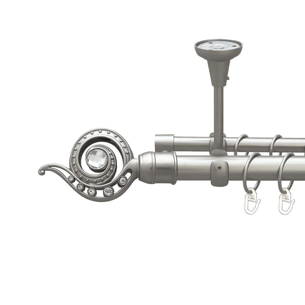Карниз Orvit Око дворядний гладкий 160 см Сатин (00-00023816)