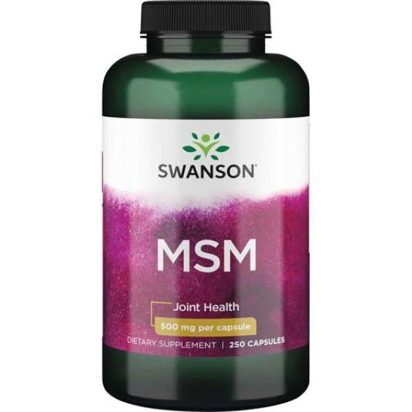 Метилсульфонилметан Swanson MSM 500 mg 250 capsules