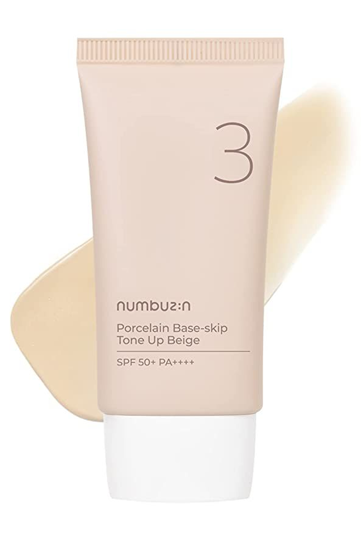 Тональное средство Numbuzin No3 тональный флюид SPF 50+ 50 мл с тоном Beige