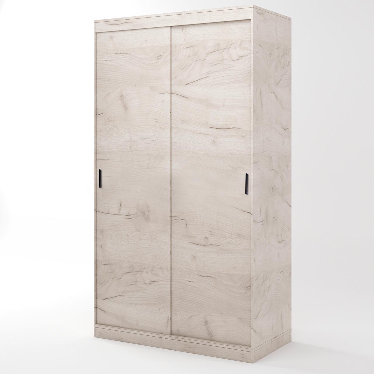 Шкаф-купе Эверест Соната 1400 двухдверный 140х60х217 см Дуб Крафт белый (DTM-2731)