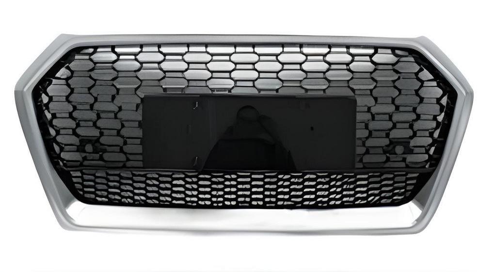 Решетка передняя GT Tuning RSQ-Style для Audi Q5 2017-2025 гг. пластик Черный (26691668)