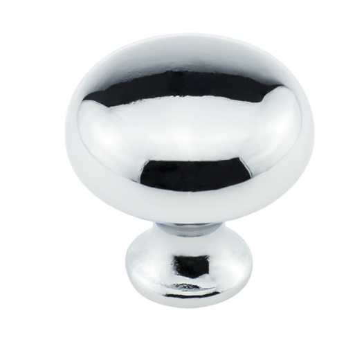 Ручка мебельная кнопка SIGMA 24x24,5 мм Хром (714102)