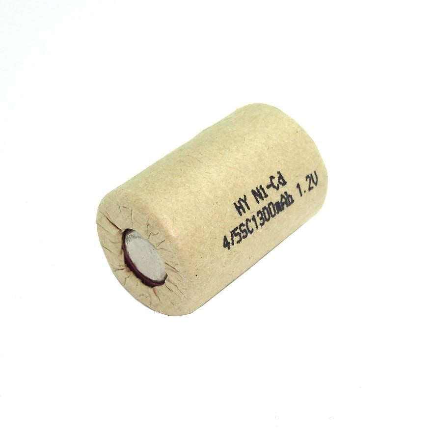Аккумулятор для шуруповерта Ni-Cd 4/5SC 1.2V 1300 mAh