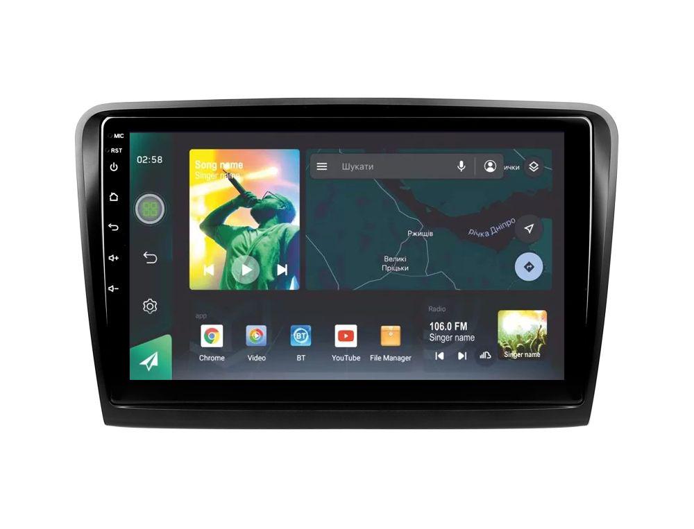 Магнитола штатная Sigma X10464 10 4/64 GB Skoda Superb 2 B6 2008-2015 10" (AR-72364)