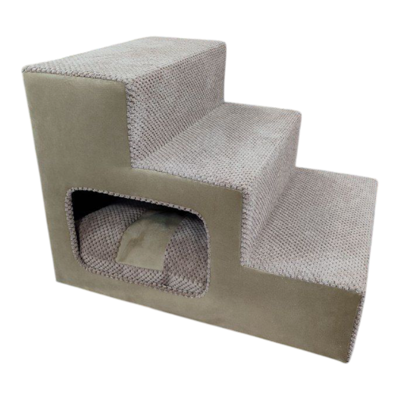 Ступеньки для собачек с входом 55х40х40 см правые Капучино - фото 3 Ступеньки для собачек с входом 55х40х40 см правые Капучино - фото 3