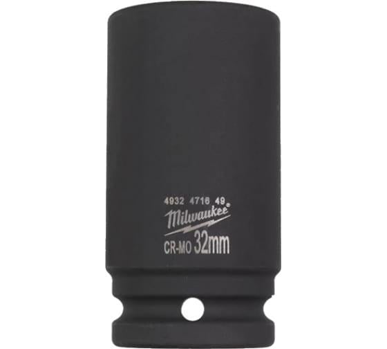 Головка Milwaukee IMPACT DUTY ShW 3/4 32 мм удлиненная (4932471649)