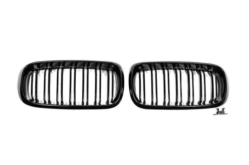Решетка радиатора GBT для BMW X6 M-Look F-16 2014-2019 гг. пластик Черный (26689964)