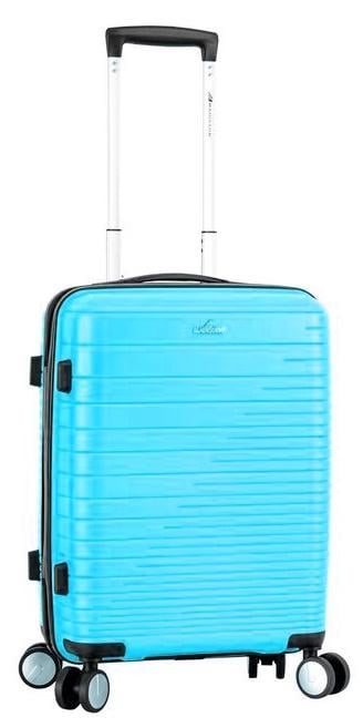 Чемодан дорожный средний Madisson Snowball 33703 69 л полипропилен Голубой