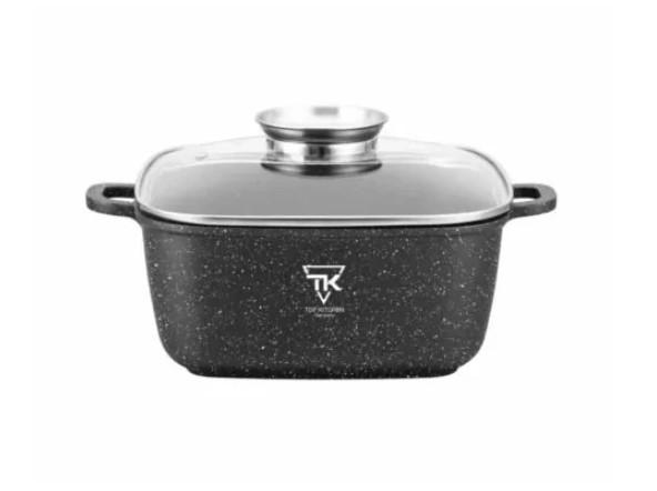 Кастрюля Top Kitchen ТК000554,5 л с мраморным антипригарным покрытием 24 см. (10164031