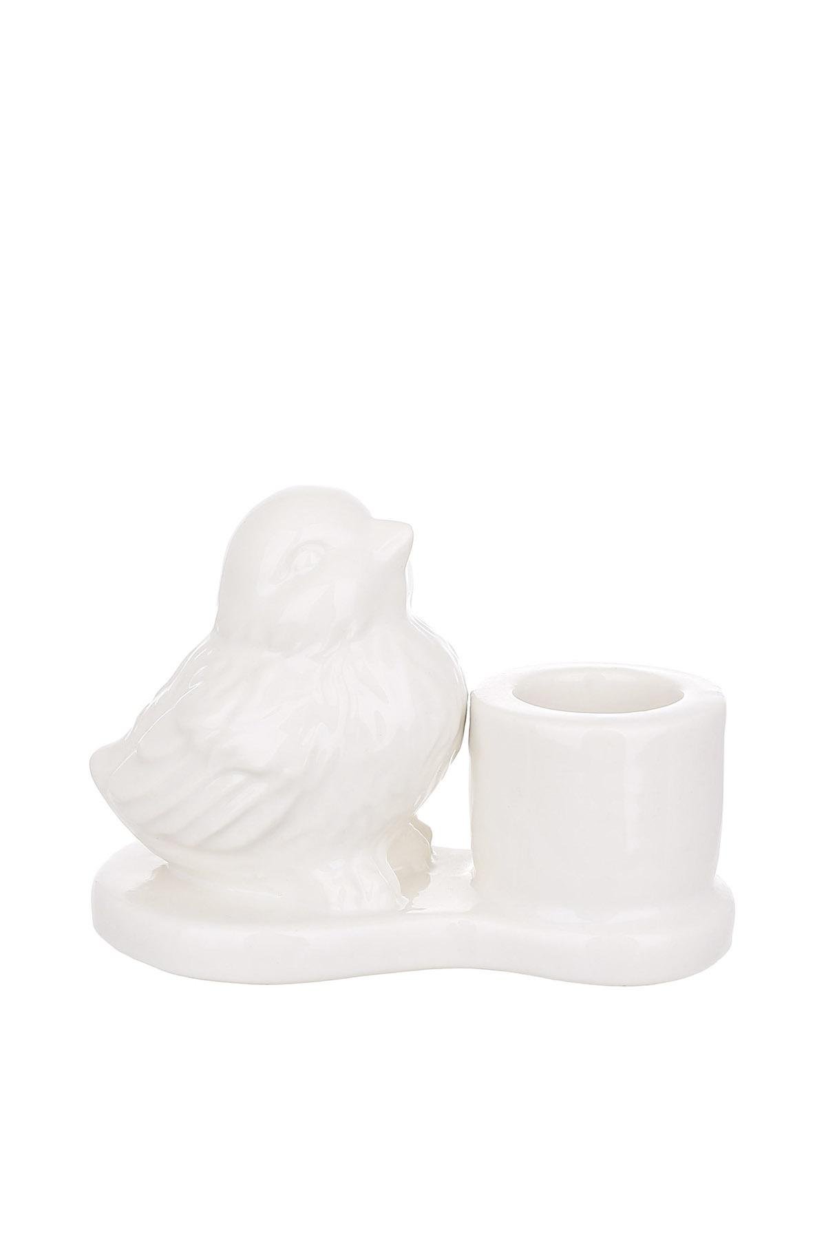 Подсвечник фарфоровый с Птичкой (SKT001052174)