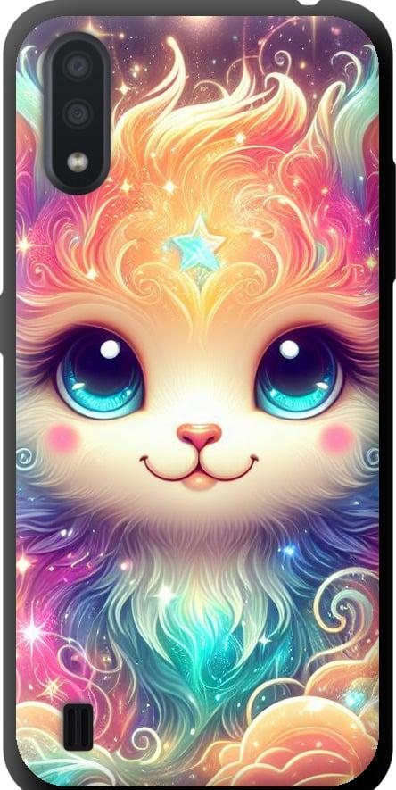 Чехол на Samsung Galaxy A01 A015F Сказочный котенок (5813b-1842-42517)