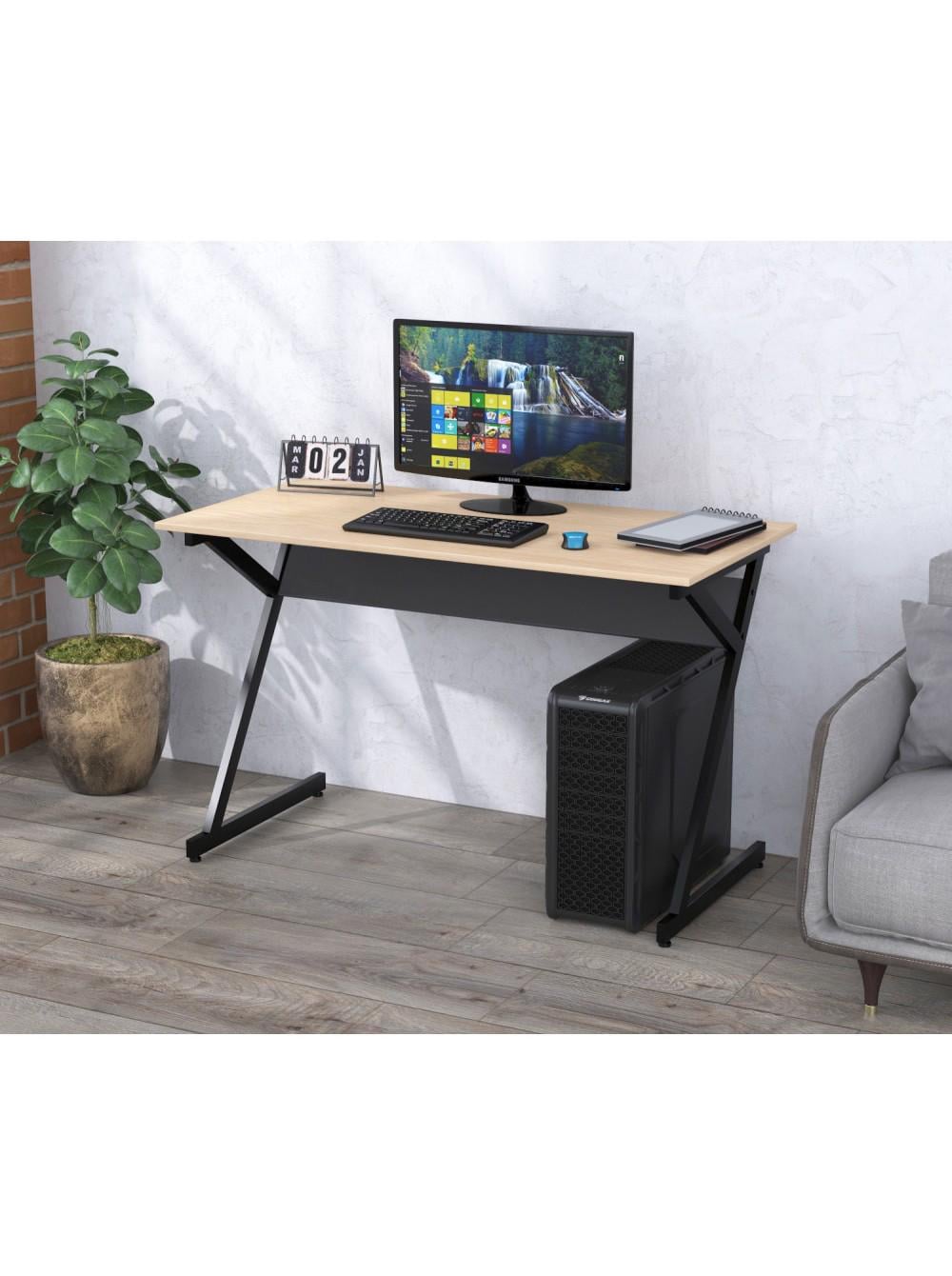 Письменный стол MSM L-7-120-1 Loft Дуб Сонома