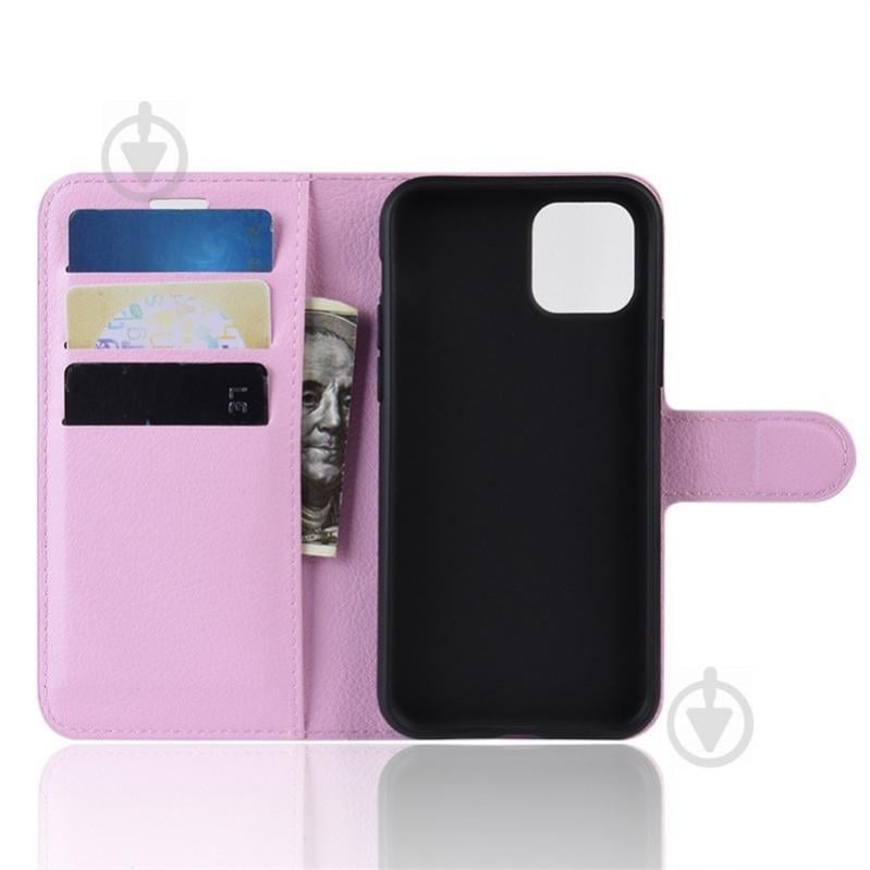 Чохол-книжка Litchie Wallet для Apple iPhone 11 Pro Pink (hub_erWd78767)