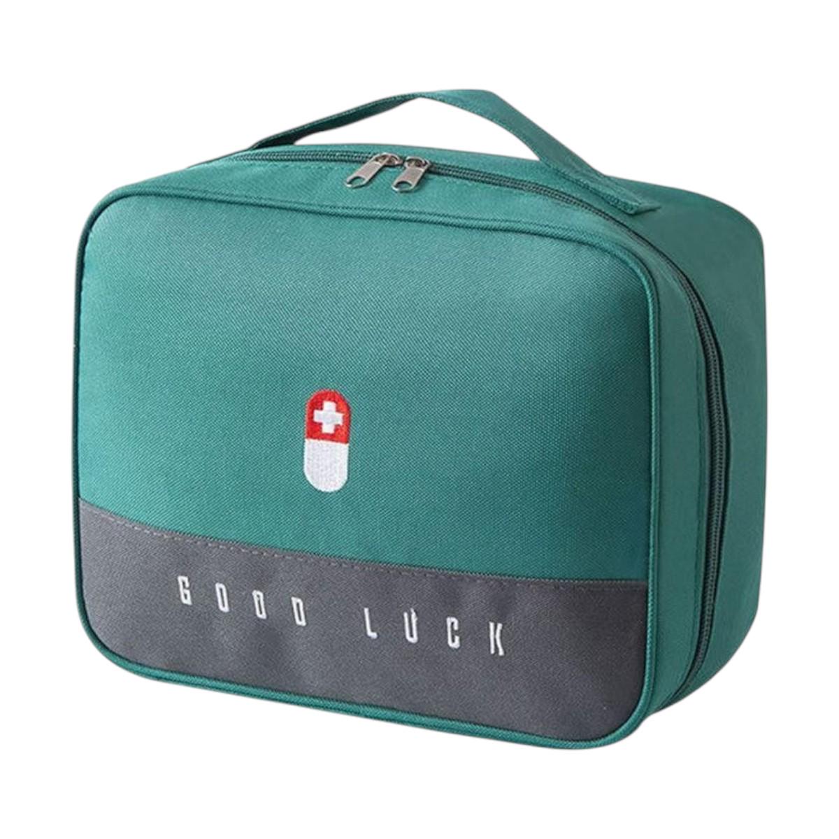 Аптечка органайзер для ліків Good Luck дорожня медична в дорогу 25х20х10 см