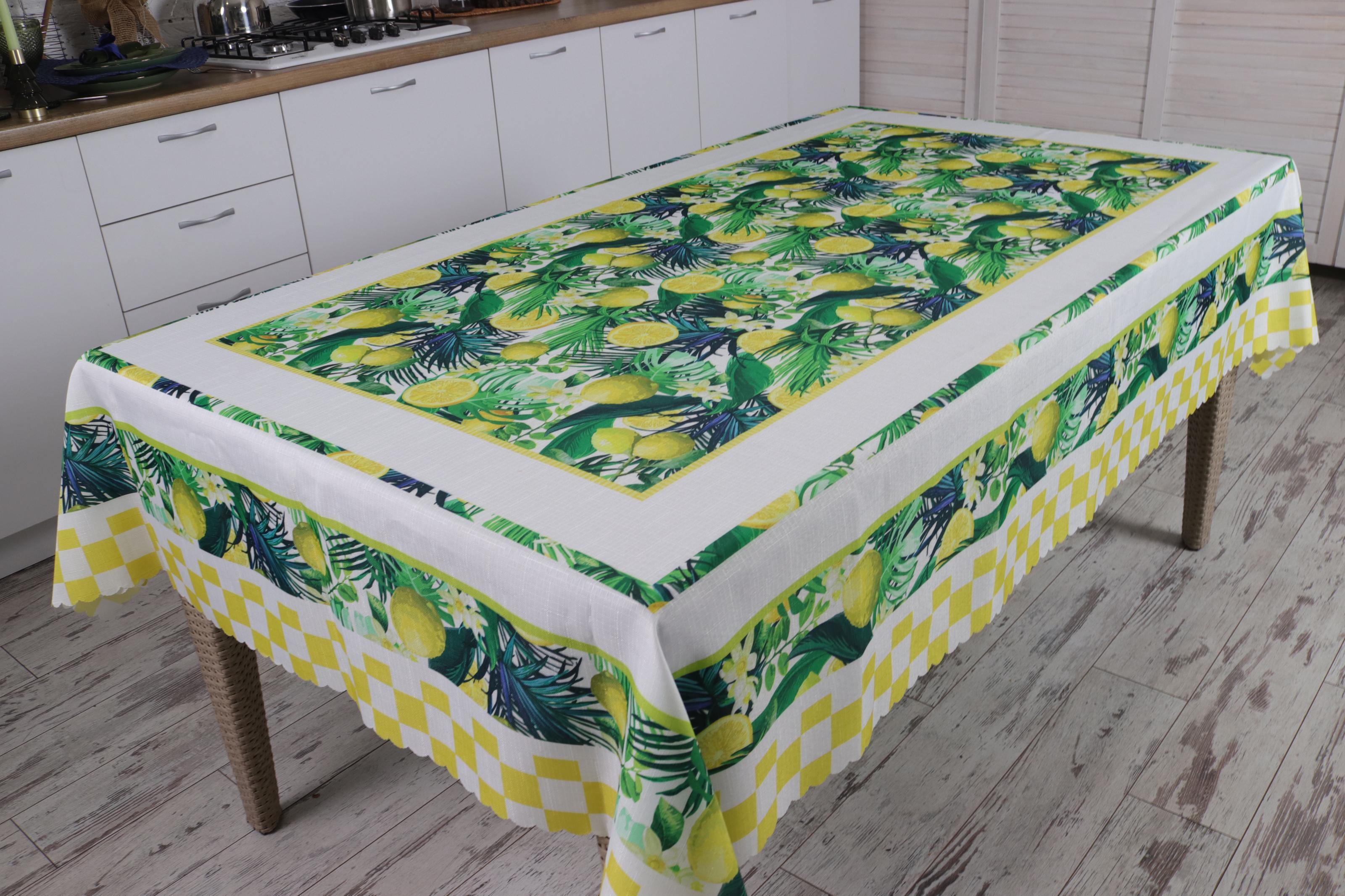 Скатерть кухонная Tropik Golden Laurel 140x220 см (8828-8) - фото 5 Скатерть кухонная Tropik Golden Laurel 140x220 см (8828-8) - фото 5