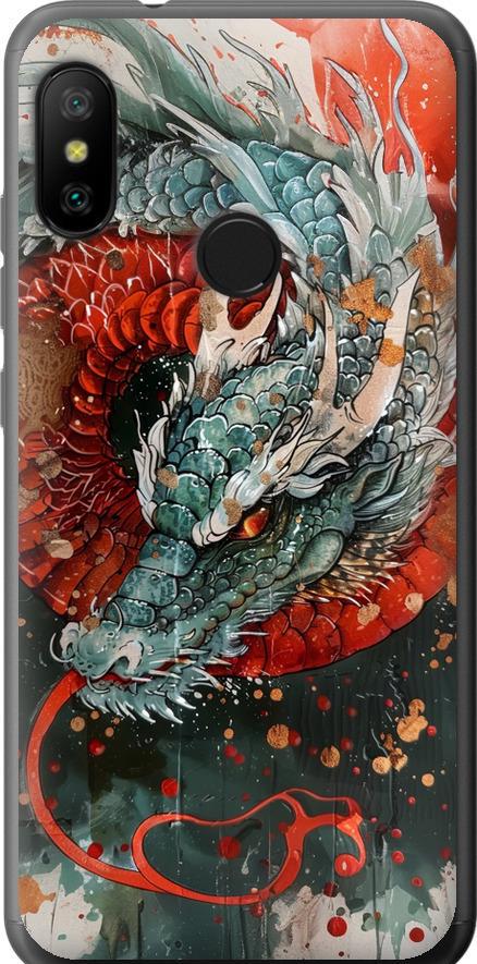 Чехол на Xiaomi Mi A2 Lite Стихия огня (6101u-1522-42517)