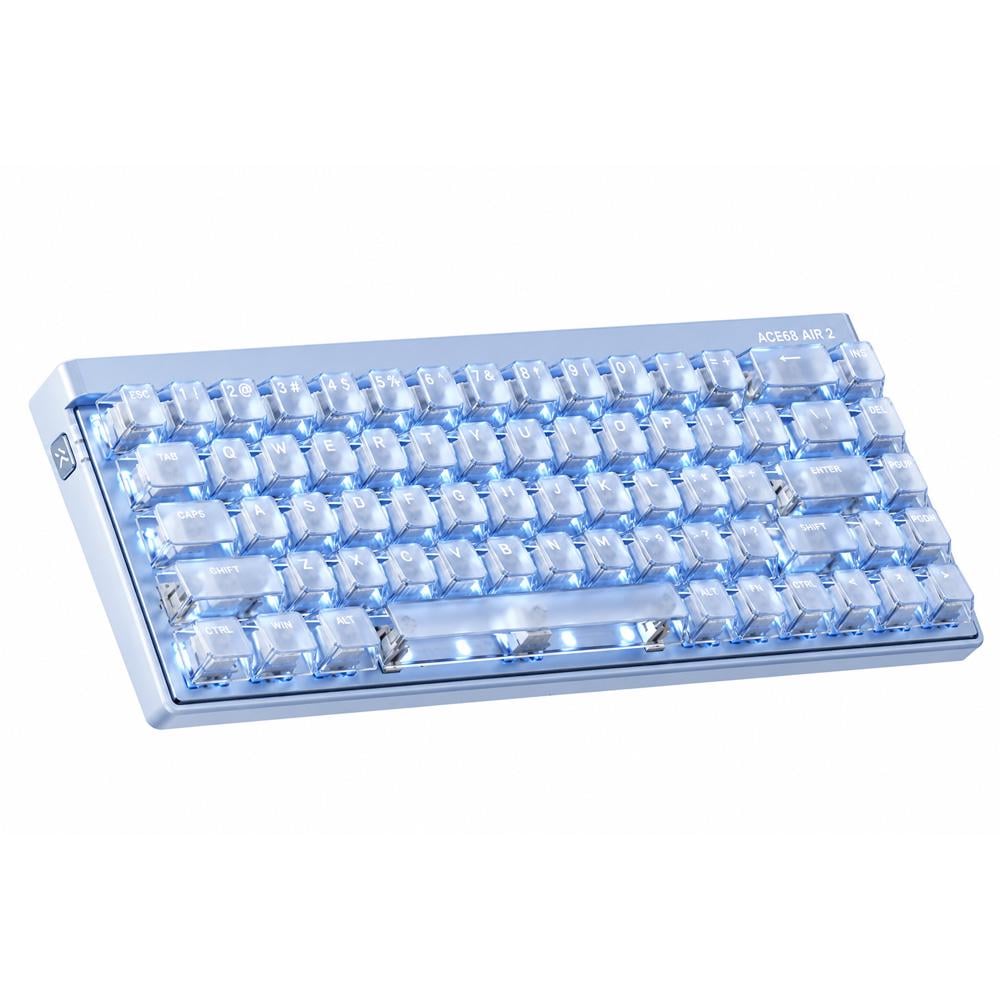 Клавиатура игровая механическая MChose Ace 68 Air 2 Misty магнитные переключатели Mount Tai GT Hall Effect RGB USB Blue Клавиатура игровая механическая MChose Ace 68 Air 2 Misty магнитные переключатели Mount Tai GT Hall Effect RGB USB Blue