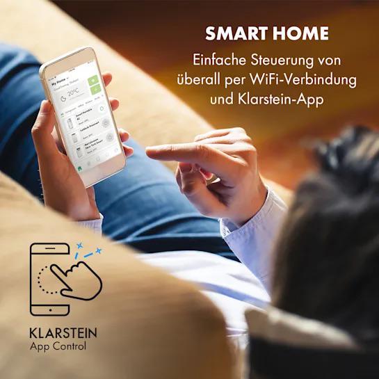 Кондиционер мобильный KLARSTEIN Pure Blizzard Smart 9k 44 м2 (10035807) - фото 7 Кондиционер мобильный KLARSTEIN Pure Blizzard Smart 9k 44 м2 (10035807) - фото 7