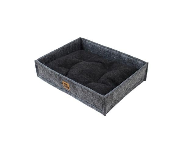 Лежанка Lucky Pet Фортисімо №2 прямокутний 34х45х10 см Сірий