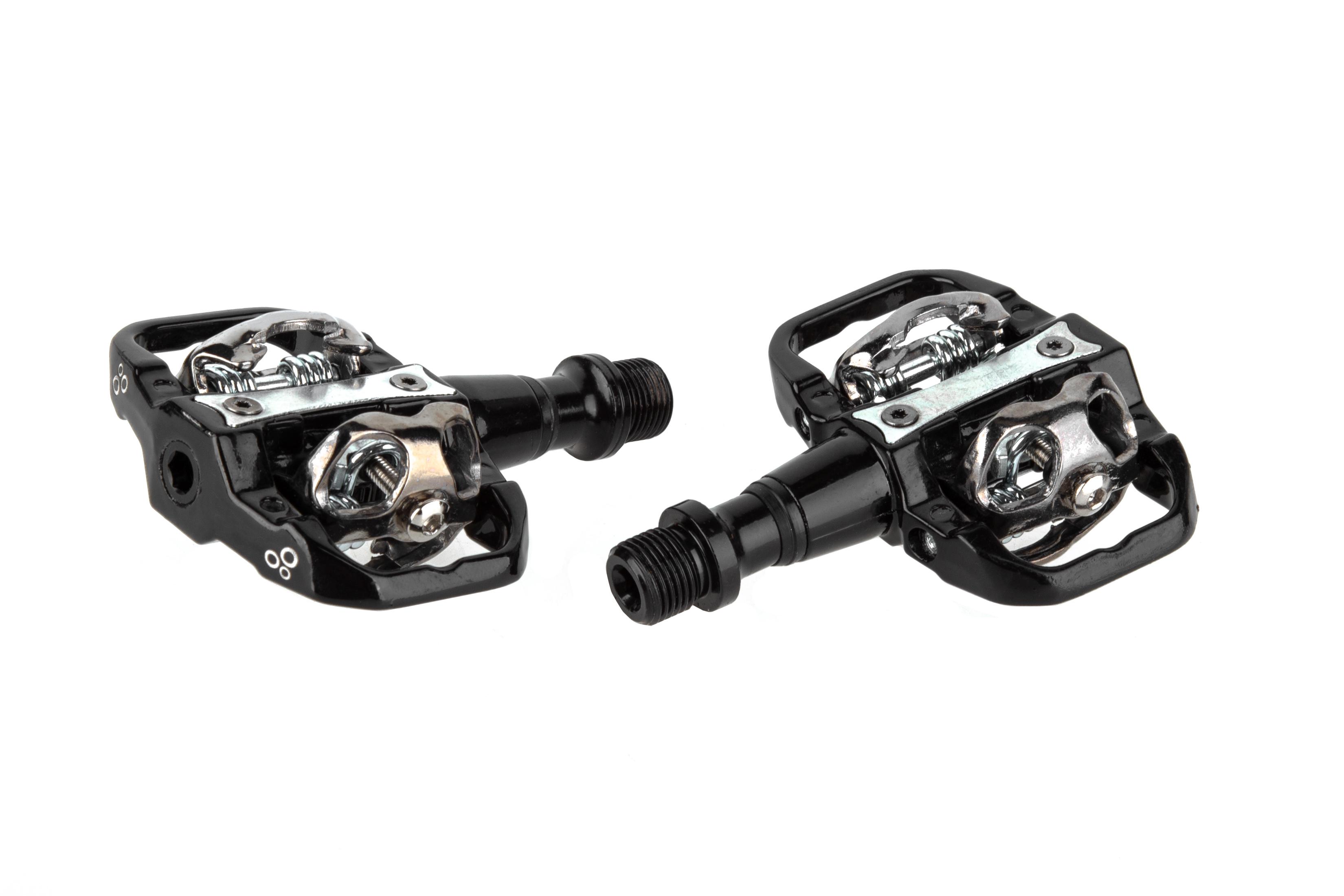 Педали ONRIDE Country 30 MTB контактные с рамкой промподшипник алюминий 86x90x31 мм Черный