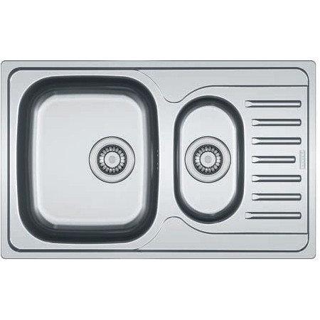Мойка для кухни Franke Polar PXL 651-78 декор со смесителем Narew 35 Plus (22765)
