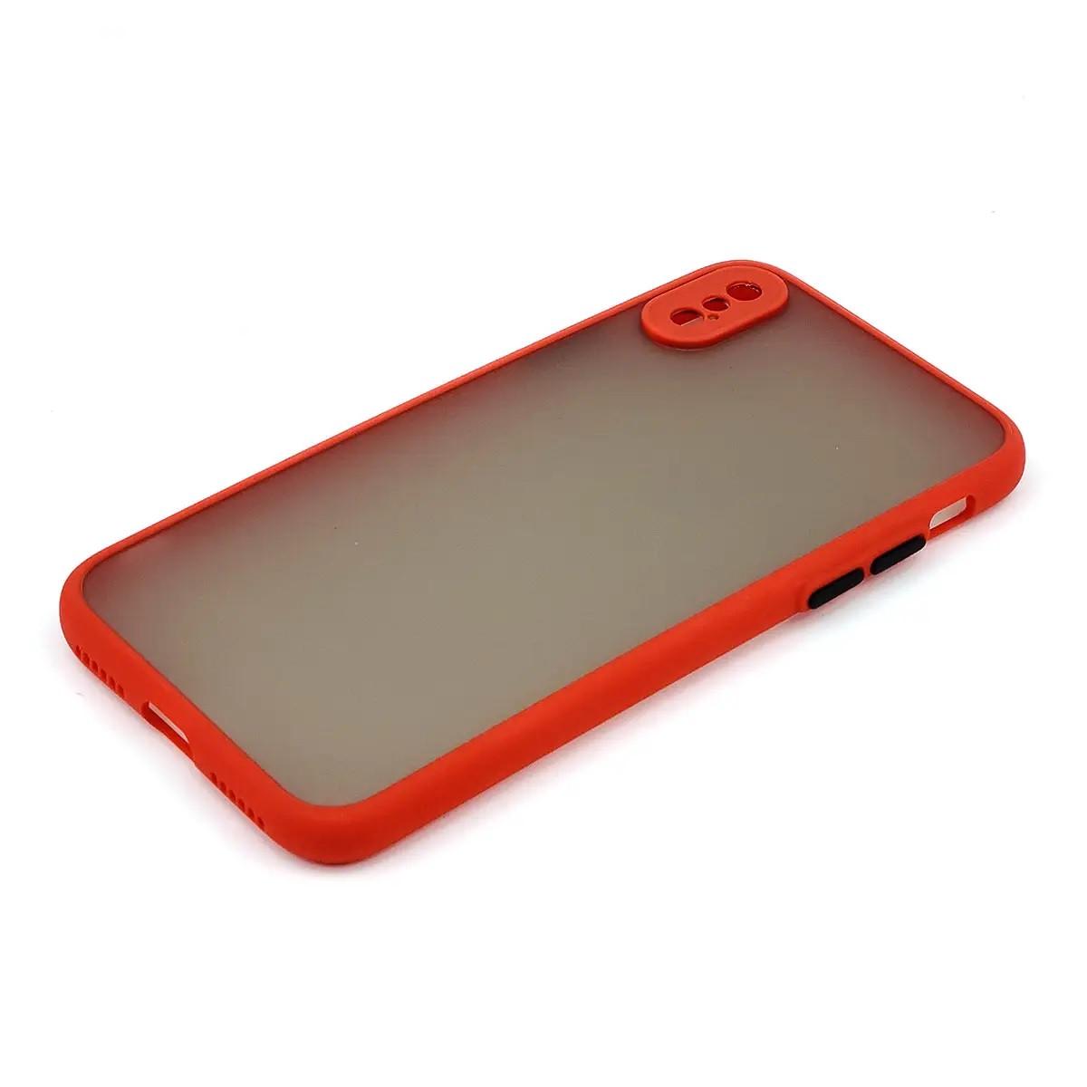 Силиконовый Чехол Накладка Avenger Totu Series Separate Camera Для iPhone Xs Max Red Силиконовый Чехол Накладка Avenger Totu Series Separate Camera Для iPhone Xs Max Red
