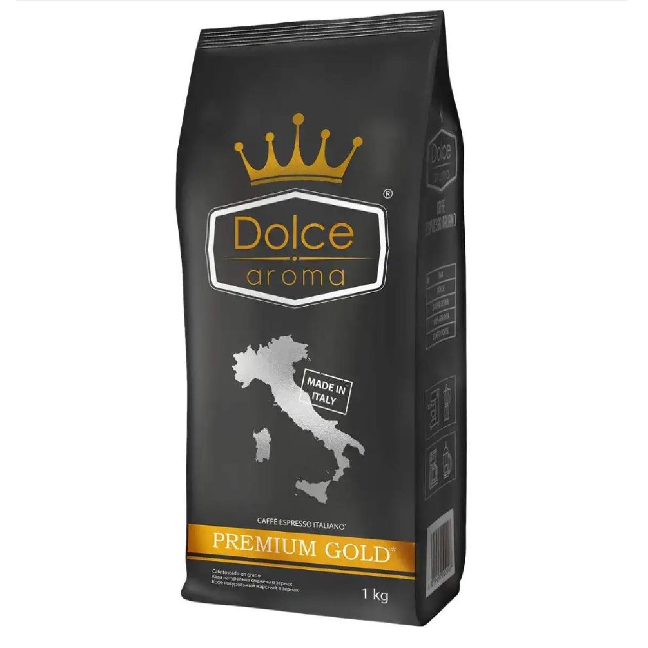 Кава в зернах Dolce Aroma Premium Gold 1 кг