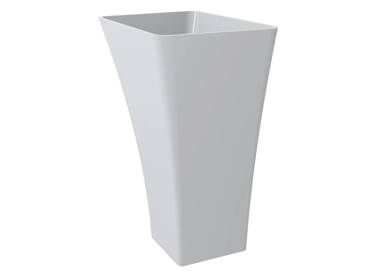 Умивальник підлоговий Miraggio Sunny прямокутний 600x450 мм Білий (MG-0001249) - фото 3 Умивальник підлоговий Miraggio Sunny прямокутний 600x450 мм Білий (MG-0001249) - фото 3