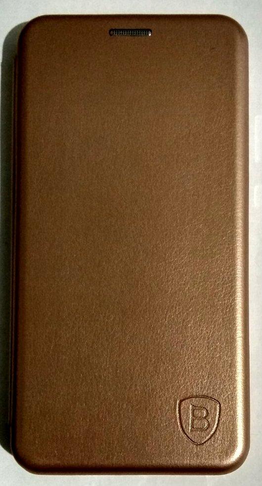 Чохол-книжка "Classy Level" для Huawei Y6 2019 / Y6S рожеве золото