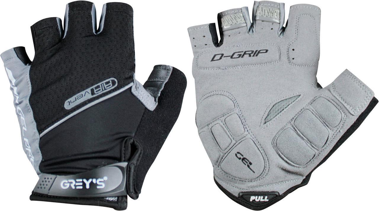 Рукавиці GREY'S гелеві вставки M Чорний/Сірий (GR18132)