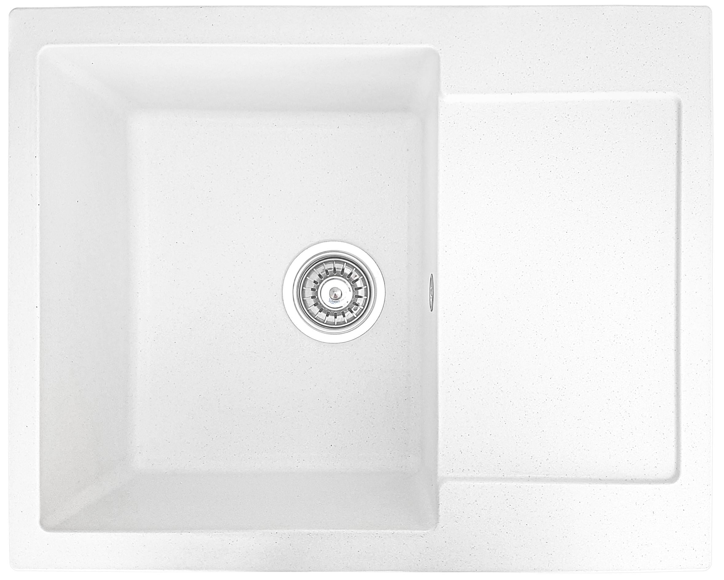 Мойка кухонная Valetti 26N 620x500 мм Белый