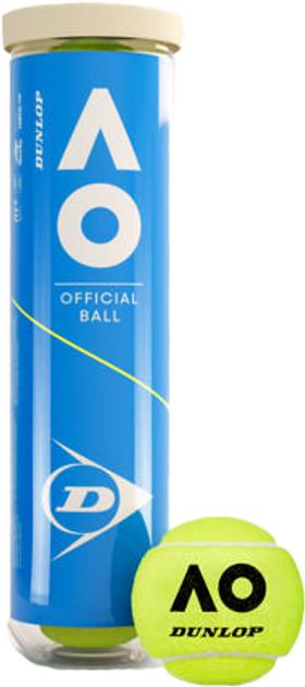 Мячи для тенниса Dunlop Australian Open 4 ball new (601602)