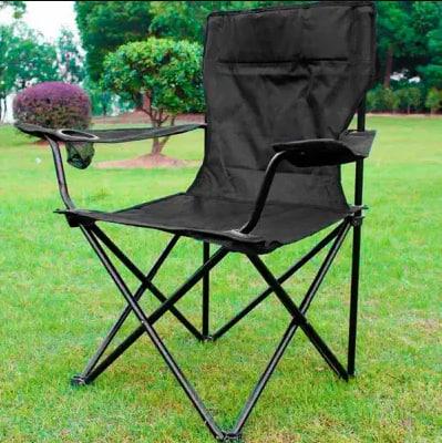 Крісло туристичне Павук A10black розкладне 80х50 см Чорний (25111140) - фото 4 Крісло туристичне Павук A10black розкладне 80х50 см Чорний (25111140) - фото 4